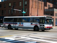 Bus #5408 at Grand and Orleans, working route #65 Grand, on June 18, 2005.