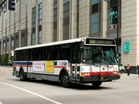 Bus #5519 at Columbus and Grand, working route #29 State, on June 28, 2006.