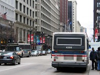 Bus #4288 at State and Washington, working route #146 Inner Drive/Michigan Express, on March  5, 2004.