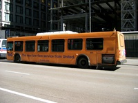 Bus #5815 at Dearborn and Madison on October  2, 2004.